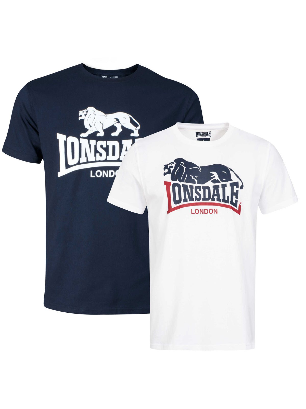 Loscoe LOSCOE - T‑Shirt Doppelpack für Streetwear & Alltag