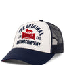 Ecru/Dark Red/Dark Navy