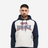 Ecru/Dark Navy/Oxblood