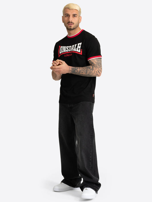 Black/White/Dark Red